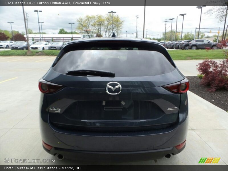 Polymetal Gray / Black 2021 Mazda CX-5 Carbon Edition AWD
