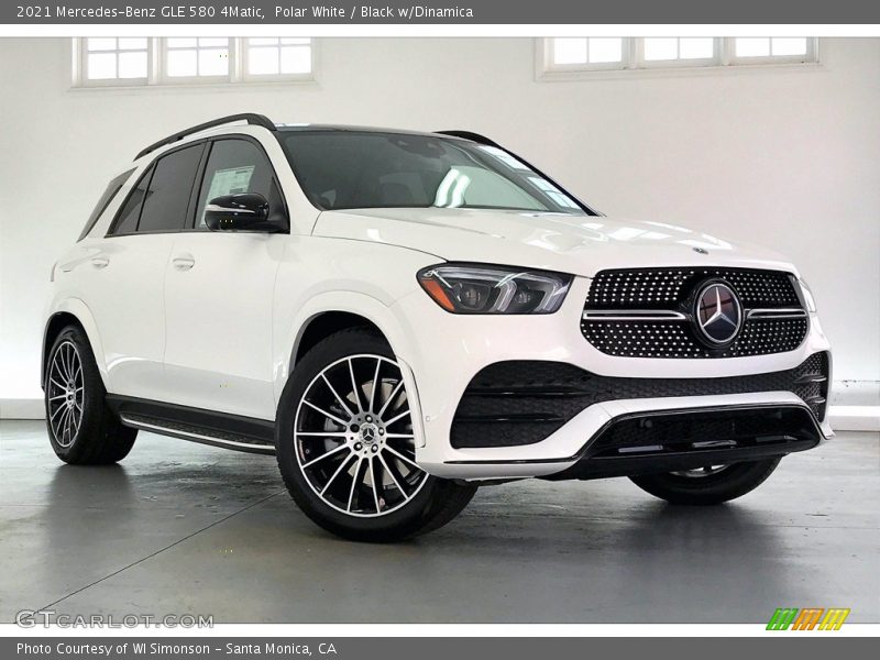 Front 3/4 View of 2021 GLE 580 4Matic