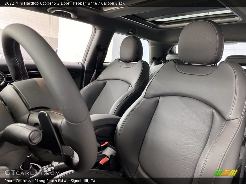 Pepper White / Carbon Black 2022 Mini Hardtop Cooper S 2 Door