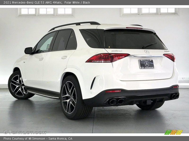 Polar White / Black 2021 Mercedes-Benz GLE 53 AMG 4Matic