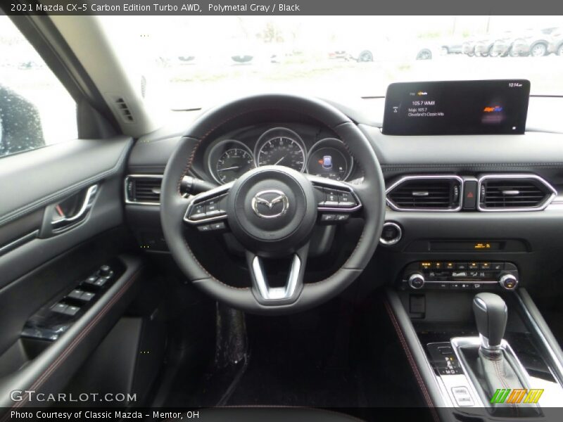 Polymetal Gray / Black 2021 Mazda CX-5 Carbon Edition Turbo AWD