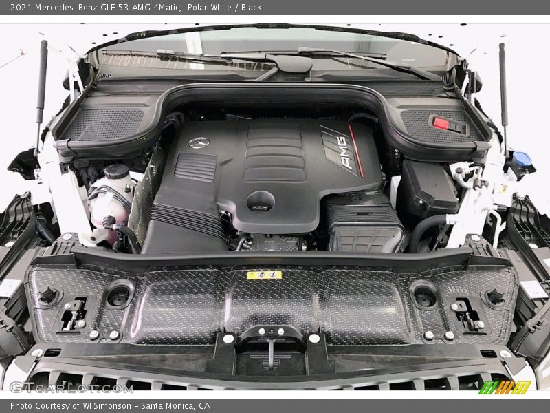 Polar White / Black 2021 Mercedes-Benz GLE 53 AMG 4Matic