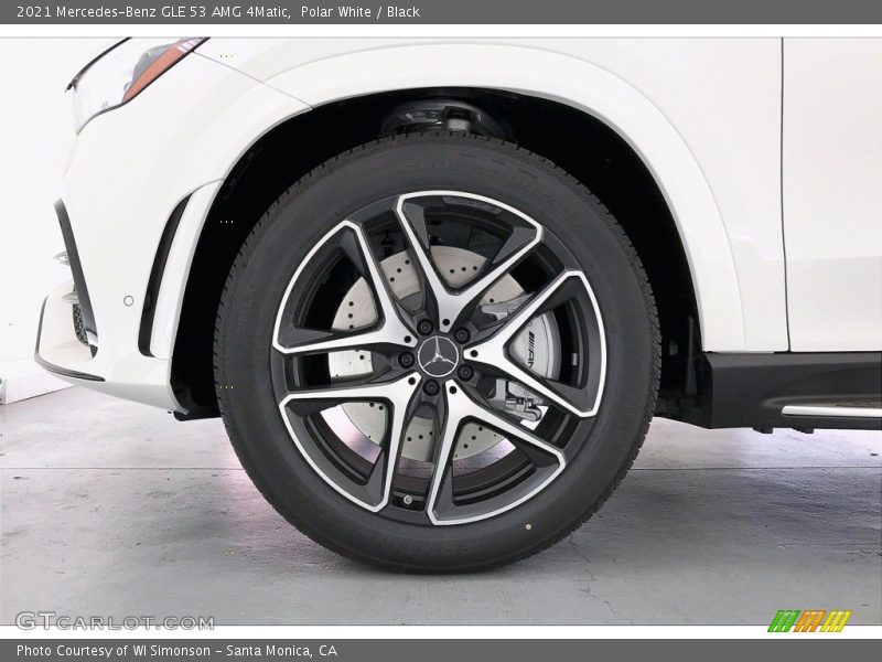 Polar White / Black 2021 Mercedes-Benz GLE 53 AMG 4Matic