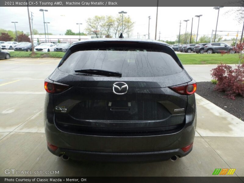 Machine Gray Metallic / Black 2021 Mazda CX-5 Touring AWD
