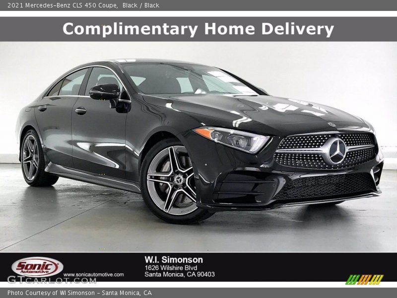 Black / Black 2021 Mercedes-Benz CLS 450 Coupe
