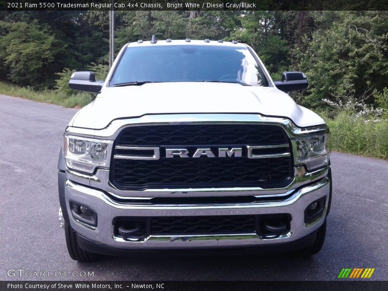 Bright White / Diesel Gray/Black 2021 Ram 5500 Tradesman Regular Cab 4x4 Chassis