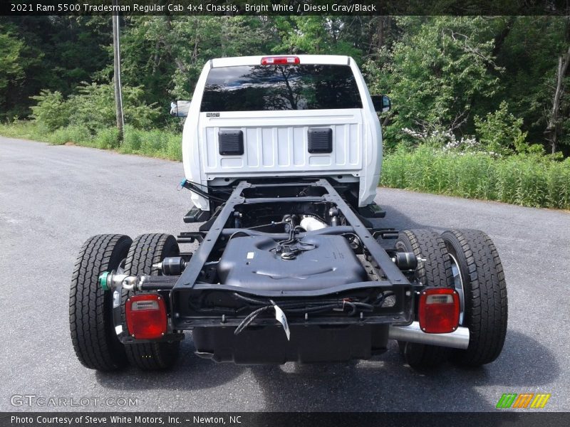 Bright White / Diesel Gray/Black 2021 Ram 5500 Tradesman Regular Cab 4x4 Chassis