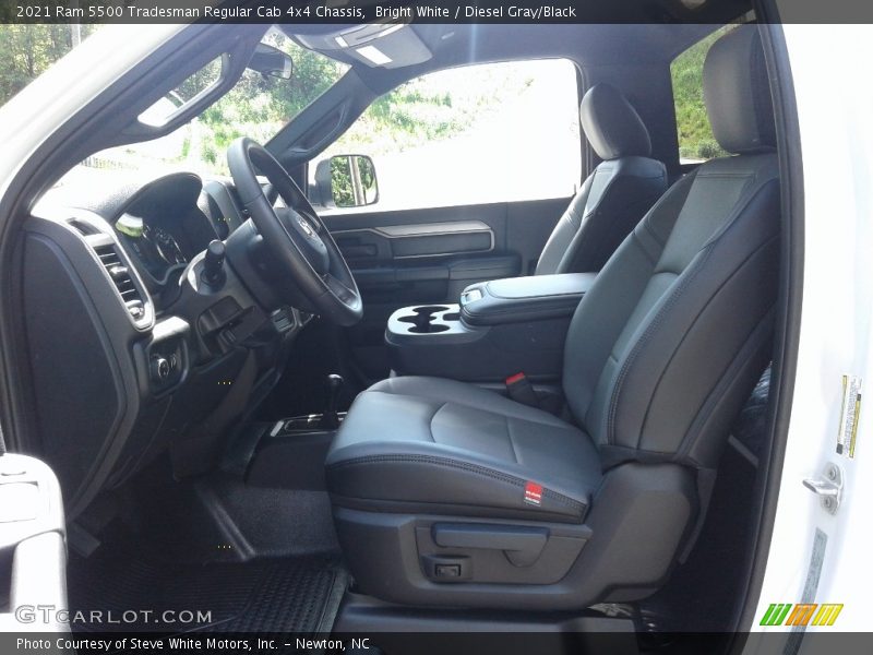 Bright White / Diesel Gray/Black 2021 Ram 5500 Tradesman Regular Cab 4x4 Chassis