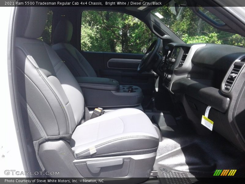 Bright White / Diesel Gray/Black 2021 Ram 5500 Tradesman Regular Cab 4x4 Chassis