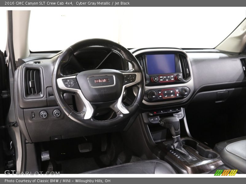 Cyber Gray Metallic / Jet Black 2016 GMC Canyon SLT Crew Cab 4x4