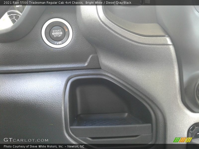 Bright White / Diesel Gray/Black 2021 Ram 5500 Tradesman Regular Cab 4x4 Chassis