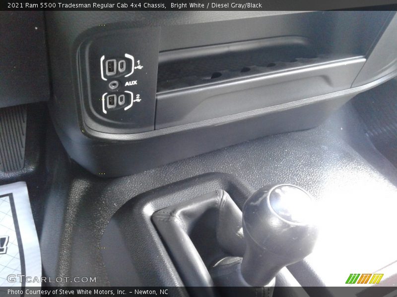 Bright White / Diesel Gray/Black 2021 Ram 5500 Tradesman Regular Cab 4x4 Chassis