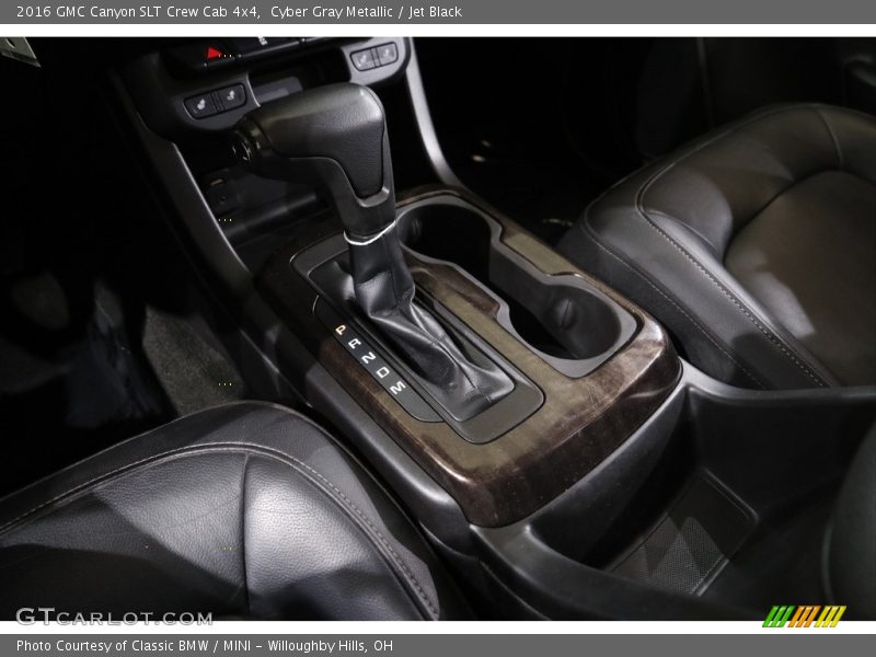 Cyber Gray Metallic / Jet Black 2016 GMC Canyon SLT Crew Cab 4x4