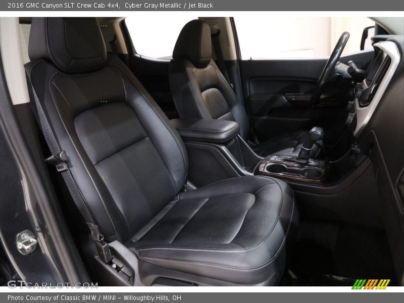 Cyber Gray Metallic / Jet Black 2016 GMC Canyon SLT Crew Cab 4x4