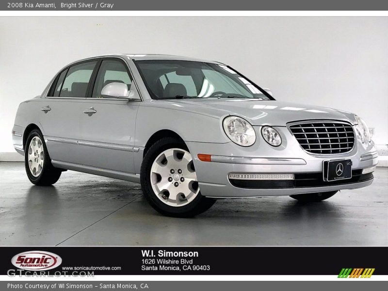 Bright Silver / Gray 2008 Kia Amanti