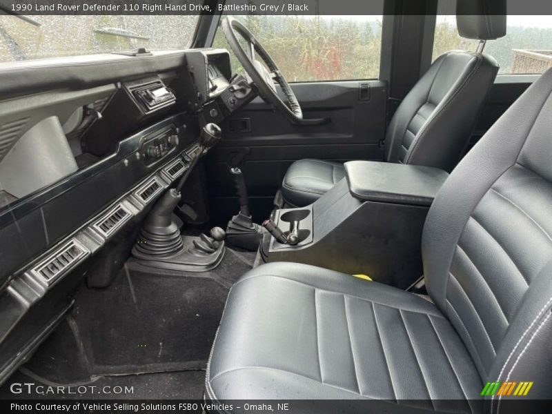  1990 Defender 110 Right Hand Drive Black Interior