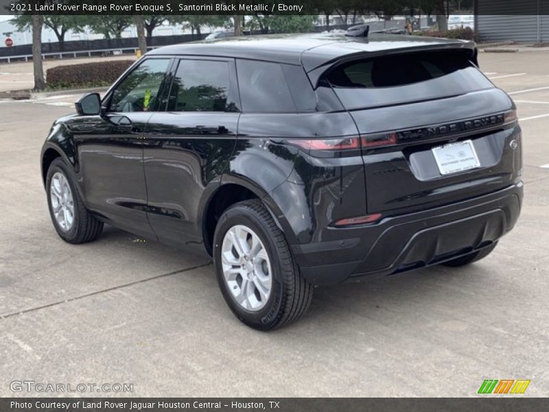 Santorini Black Metallic / Ebony 2021 Land Rover Range Rover Evoque S