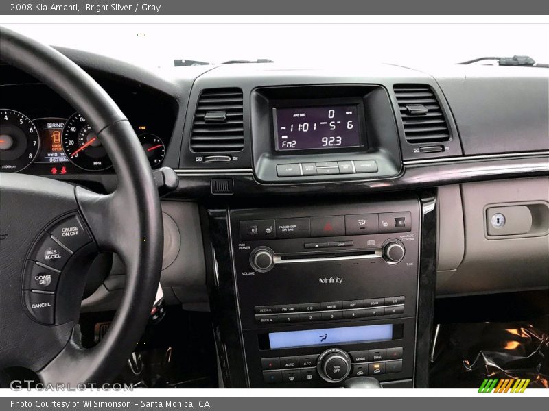 Bright Silver / Gray 2008 Kia Amanti
