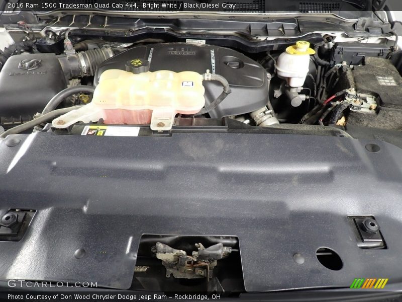  2016 1500 Tradesman Quad Cab 4x4 Engine - 3.0 Liter EcoDiesel DI Turbocharged DOHC 24-Valve Diesel V6