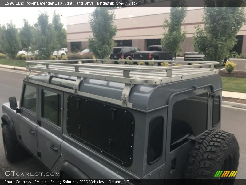 Battleship Grey / Black 1990 Land Rover Defender 110 Right Hand Drive