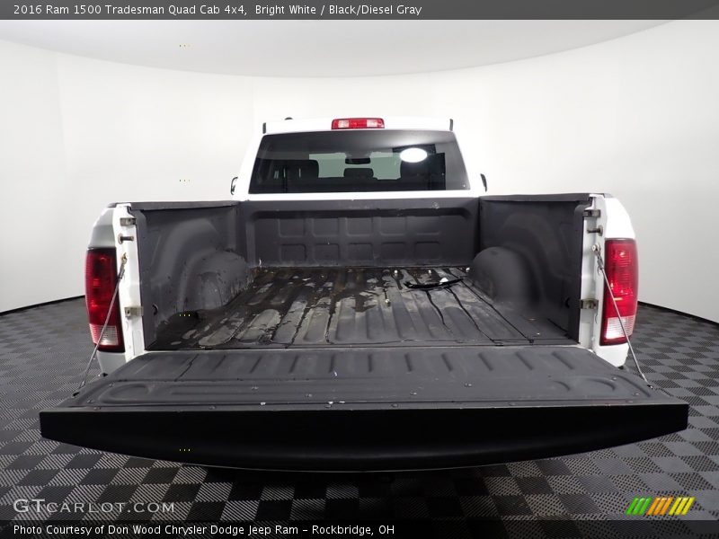 Bright White / Black/Diesel Gray 2016 Ram 1500 Tradesman Quad Cab 4x4