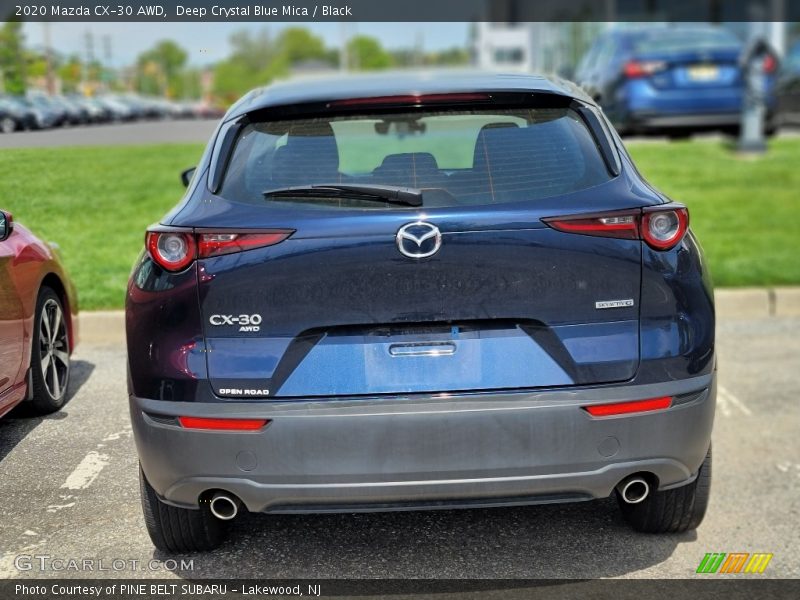 Deep Crystal Blue Mica / Black 2020 Mazda CX-30 AWD