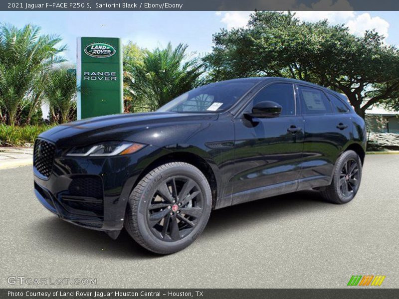 Santorini Black / Ebony/Ebony 2021 Jaguar F-PACE P250 S