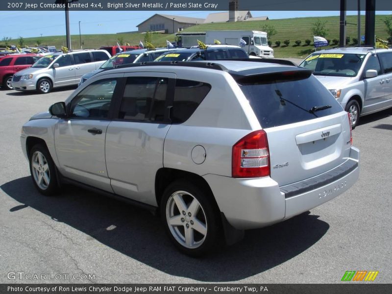 Bright Silver Metallic / Pastel Slate Gray 2007 Jeep Compass Limited 4x4
