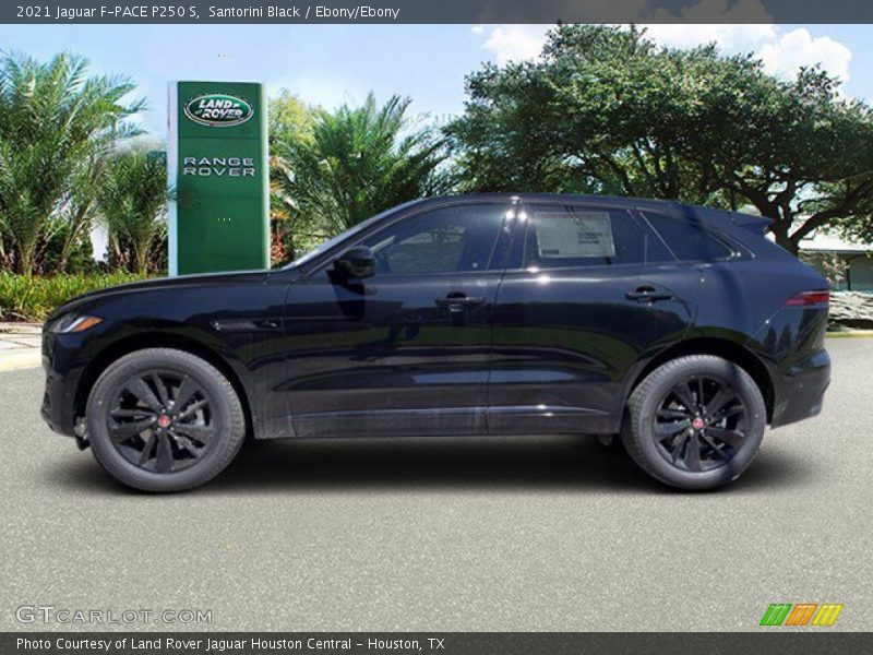Santorini Black / Ebony/Ebony 2021 Jaguar F-PACE P250 S