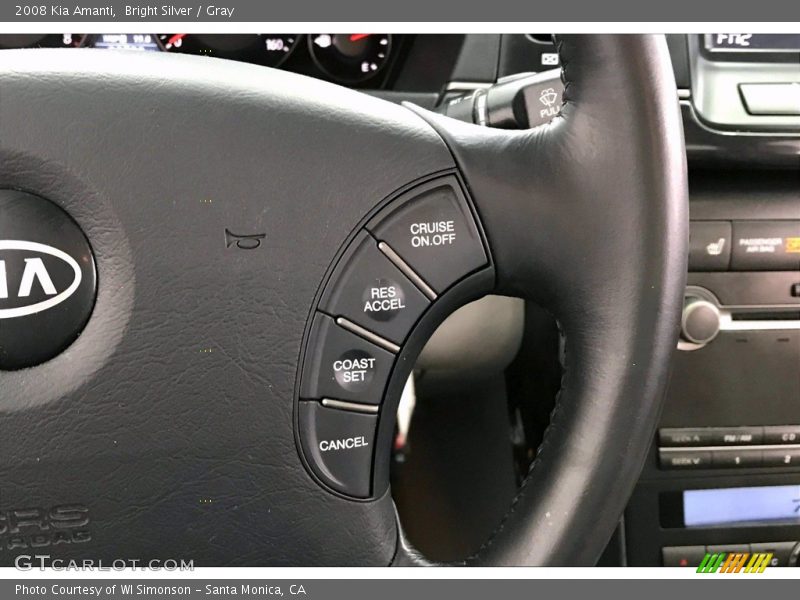 Bright Silver / Gray 2008 Kia Amanti