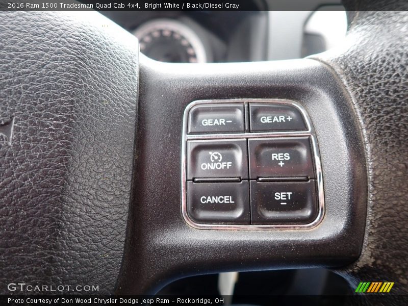  2016 1500 Tradesman Quad Cab 4x4 Steering Wheel