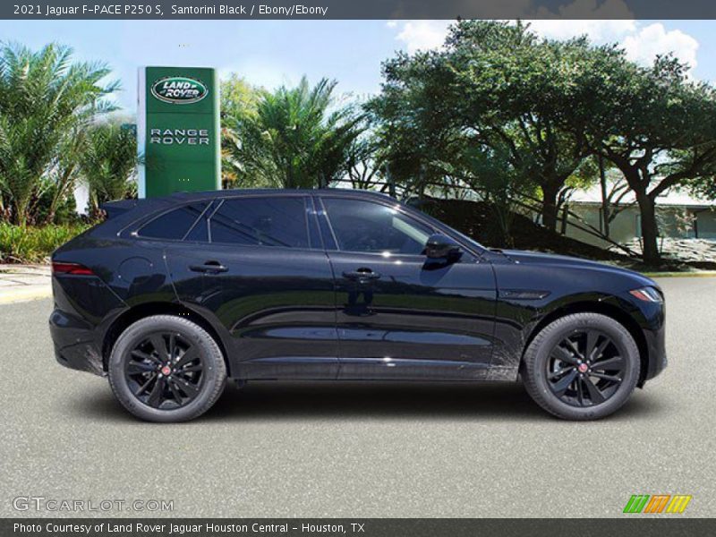 Santorini Black / Ebony/Ebony 2021 Jaguar F-PACE P250 S