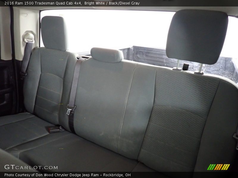 Bright White / Black/Diesel Gray 2016 Ram 1500 Tradesman Quad Cab 4x4
