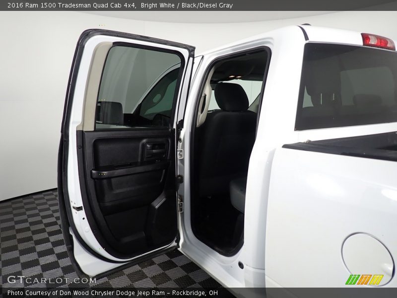 Bright White / Black/Diesel Gray 2016 Ram 1500 Tradesman Quad Cab 4x4