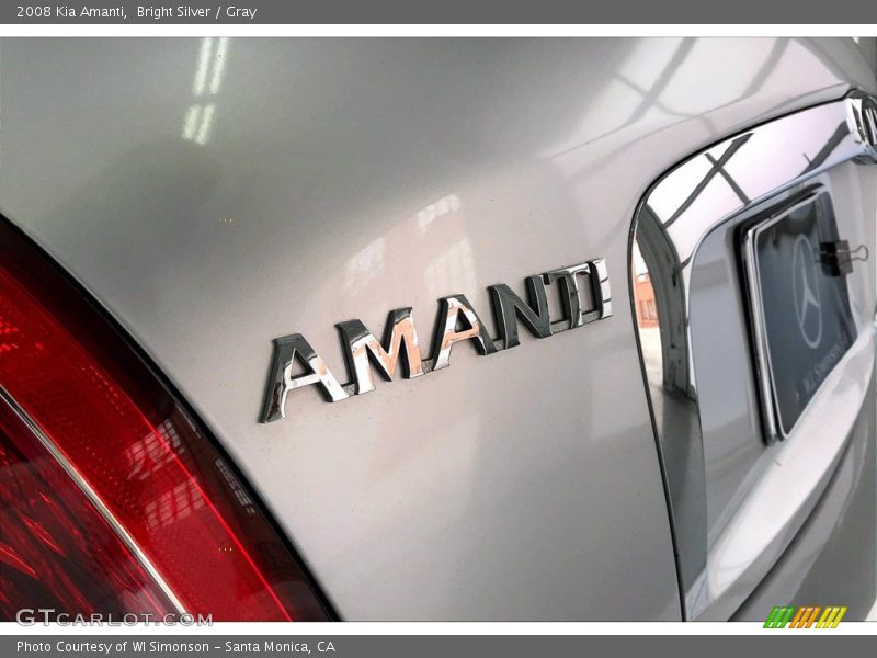 Bright Silver / Gray 2008 Kia Amanti