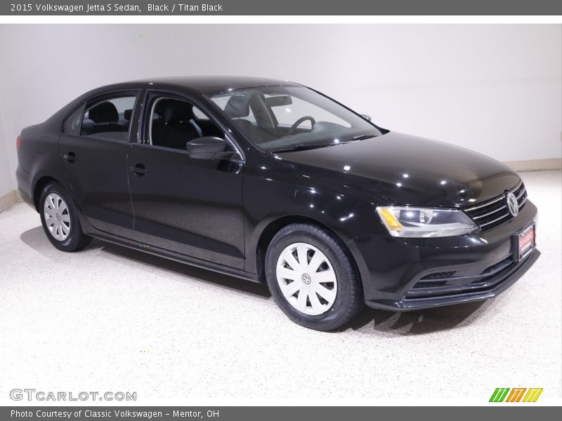  2015 Jetta S Sedan Black