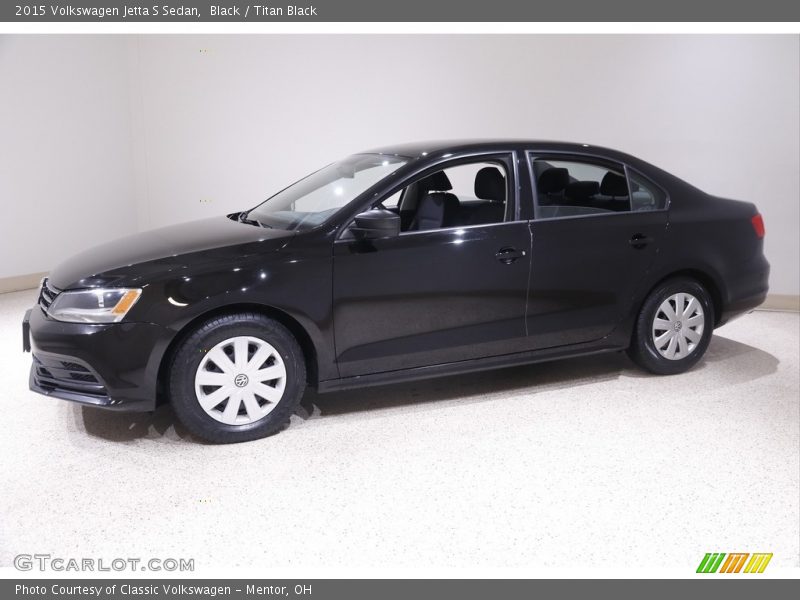 Front 3/4 View of 2015 Jetta S Sedan