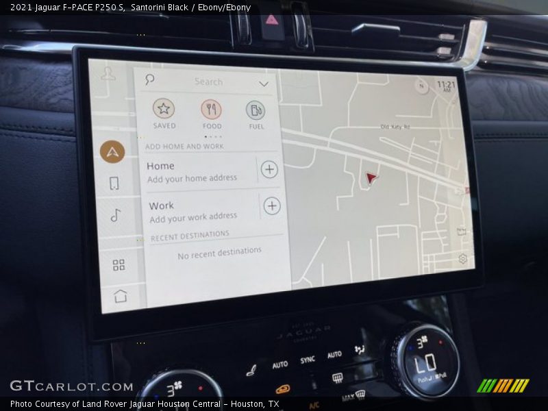 Santorini Black / Ebony/Ebony 2021 Jaguar F-PACE P250 S