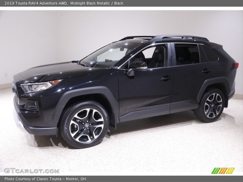 Midnight Black Metallic / Black 2019 Toyota RAV4 Adventure AWD