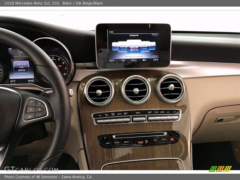 Black / Silk Beige/Black 2018 Mercedes-Benz GLC 300