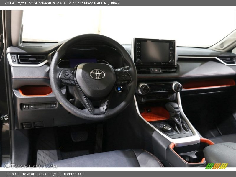Midnight Black Metallic / Black 2019 Toyota RAV4 Adventure AWD