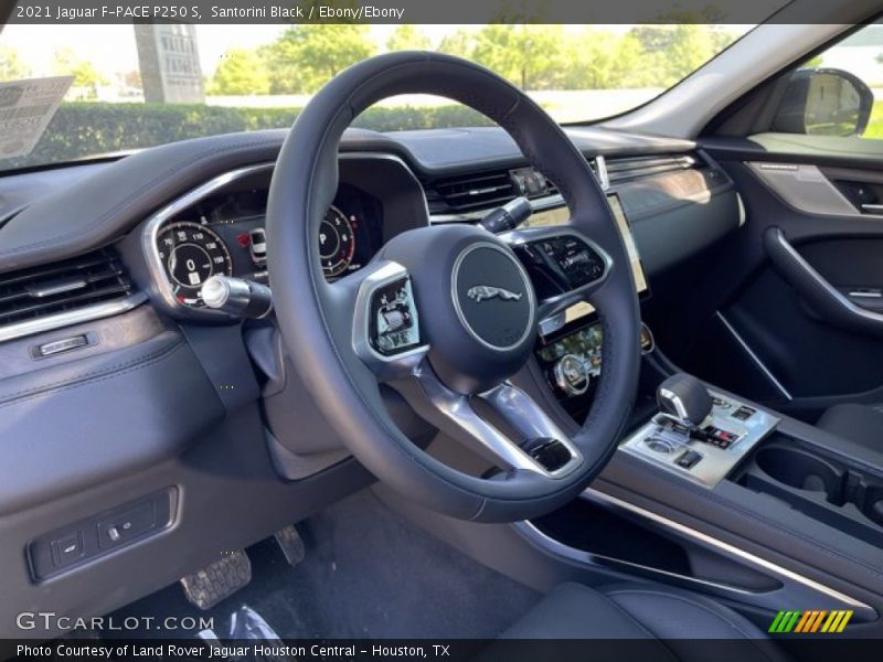 Santorini Black / Ebony/Ebony 2021 Jaguar F-PACE P250 S