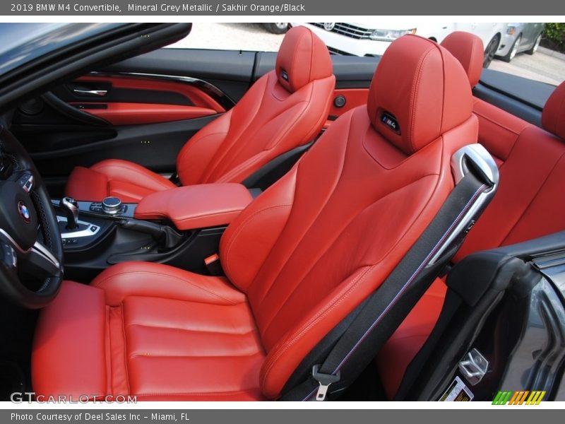 Front Seat of 2019 M4 Convertible