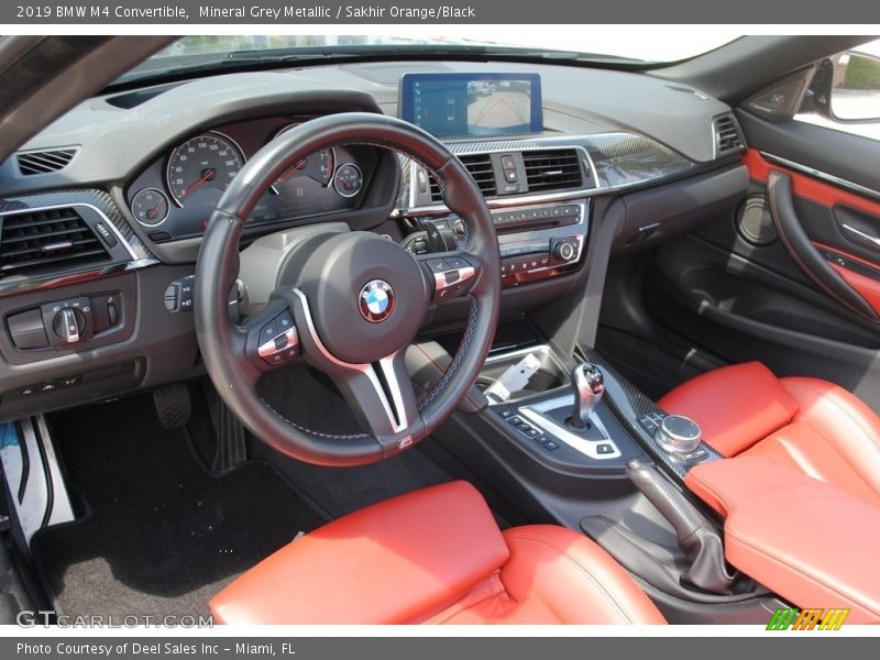  2019 M4 Convertible Sakhir Orange/Black Interior