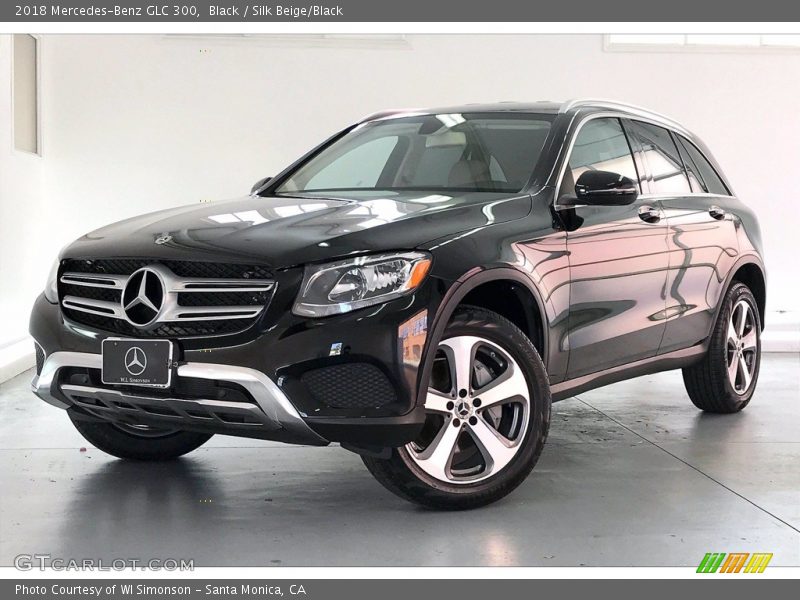 Black / Silk Beige/Black 2018 Mercedes-Benz GLC 300
