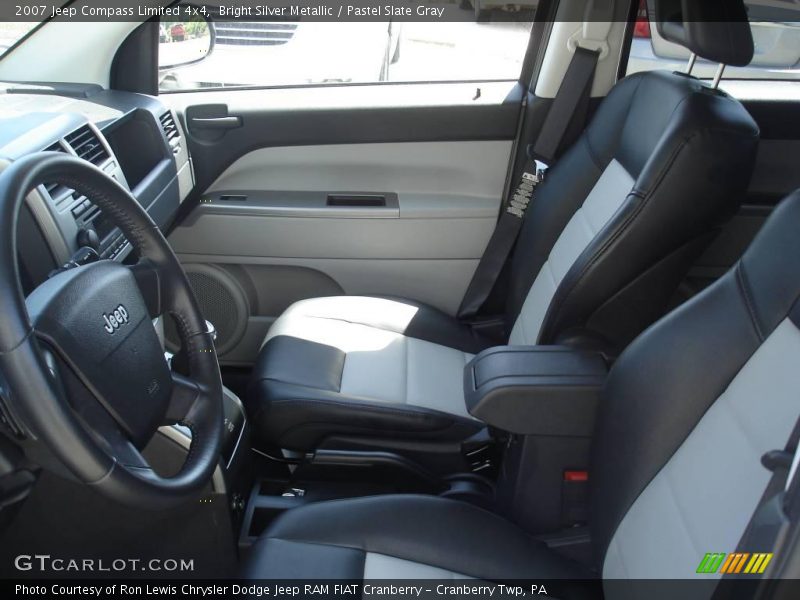 Bright Silver Metallic / Pastel Slate Gray 2007 Jeep Compass Limited 4x4