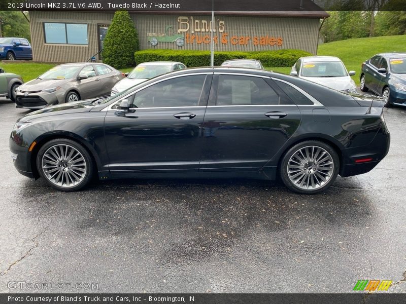 Tuxedo Black / Hazelnut 2013 Lincoln MKZ 3.7L V6 AWD