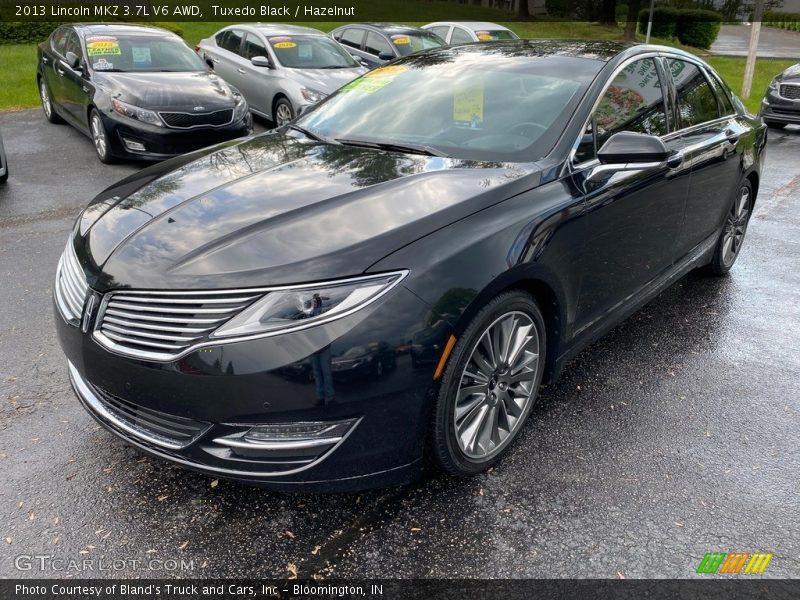Tuxedo Black / Hazelnut 2013 Lincoln MKZ 3.7L V6 AWD
