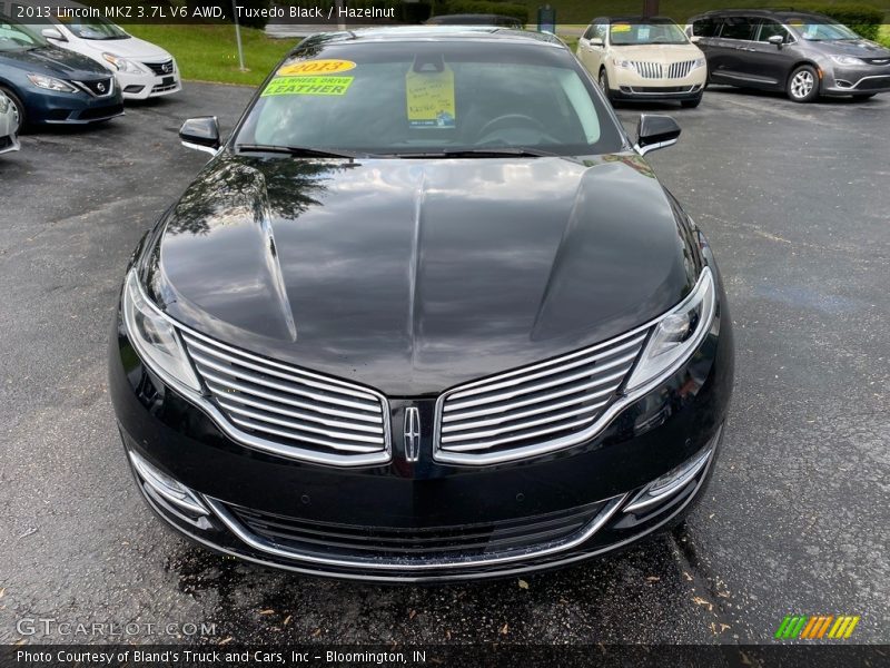 Tuxedo Black / Hazelnut 2013 Lincoln MKZ 3.7L V6 AWD