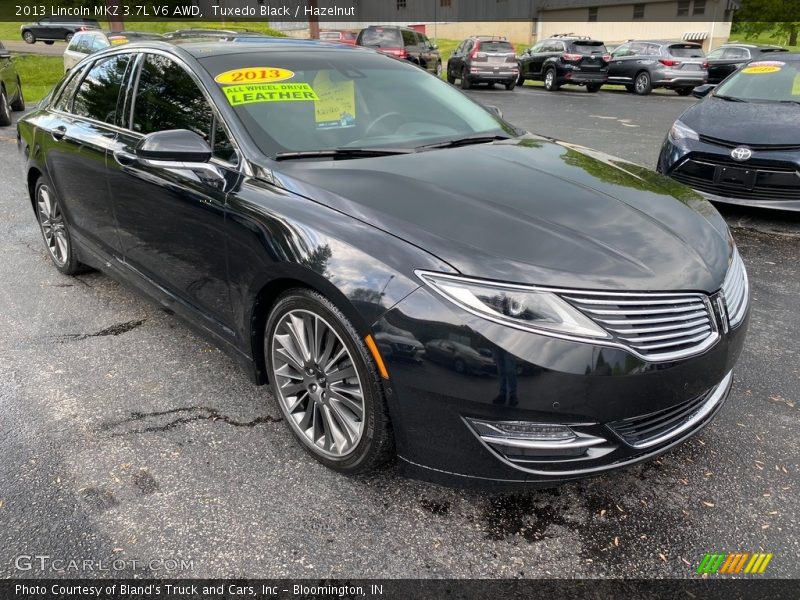 Tuxedo Black / Hazelnut 2013 Lincoln MKZ 3.7L V6 AWD
